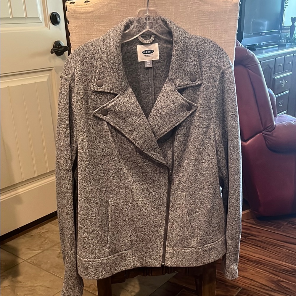 Old Navy Gray Women's Jacket size XXL